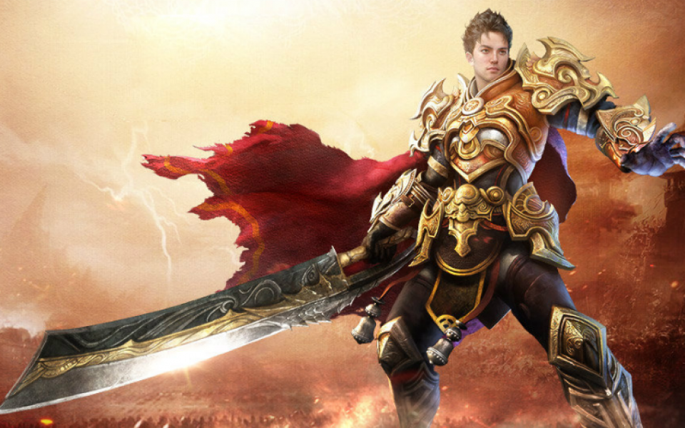 香港明星张卫健代言的传奇游戏合集