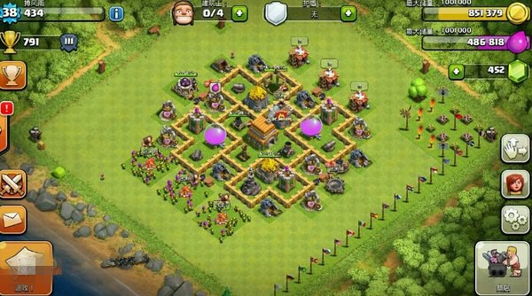 部落冲突六本神阵图全球第一介绍攻略 部落冲突6本神阵图怎么布置