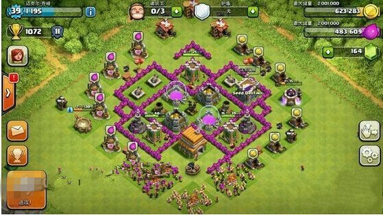 部落冲突六本神阵图全球第一介绍攻略 部落冲突6本神阵图怎么布置